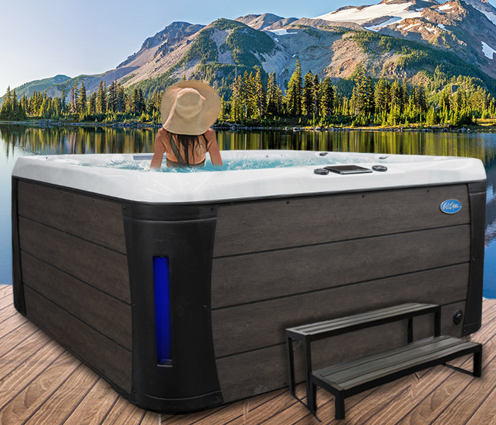 Calspas hot tub being used in a family setting - hot tubs spas for sale Pittsburgh